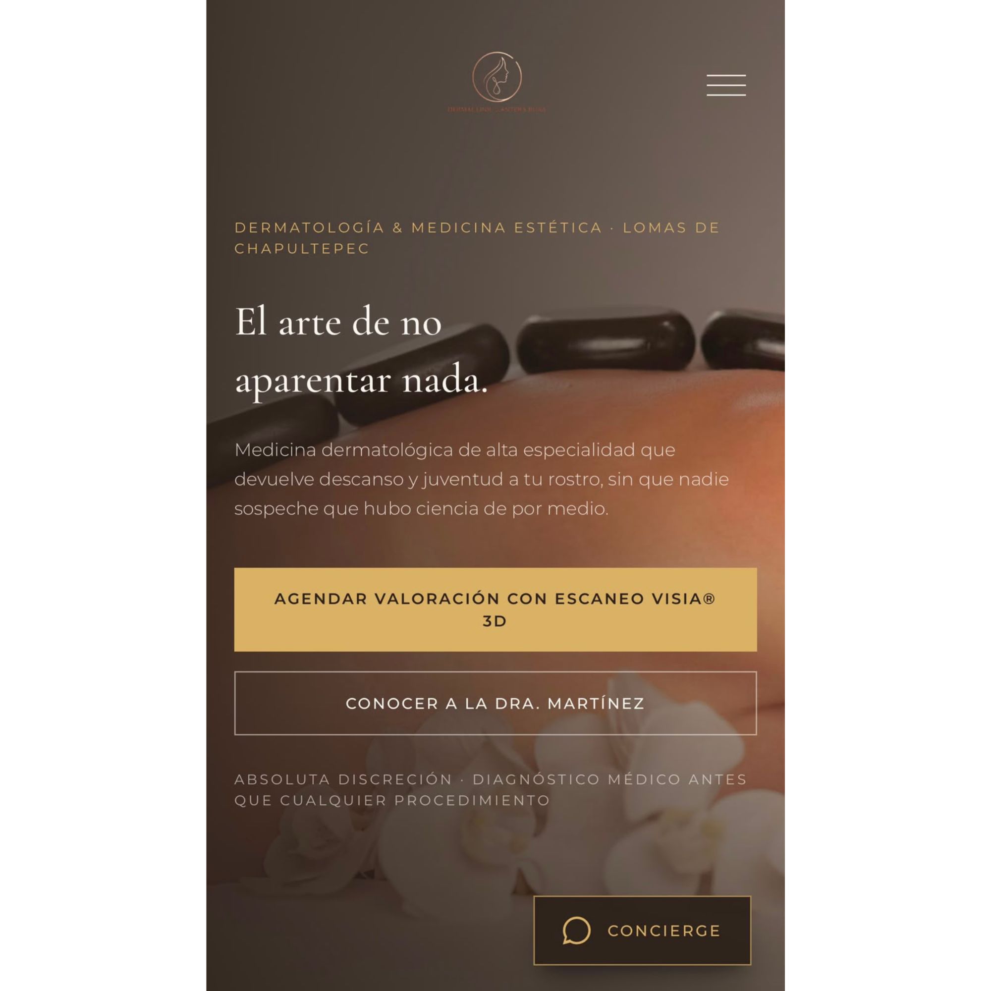 Diseño web para clínica de dermatología Dermaclinic